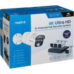 REOLINK NVS8-8MB4 4K 8-CHANNEL CAMERA SYSTEM MOD. PS4KB01-8 EAN 6975253983322