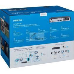REOLINK NVS8-8MB4 4K 8-CHANNEL CAMERA SYSTEM MOD. PS4KB01-8 EAN 6975253983322