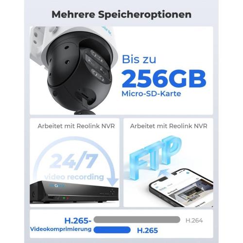 REOLINK TRACKMIX SERIES W760 4K DUAL-OBJEKTIV CAMERA MOD. WCTMXPT4K04 EAN 6975253982189