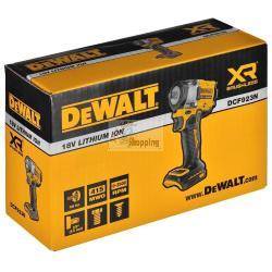 Avvitatore a impulsi a batteria DeWalt DCF923N-XJ da 3/8", 2500 giri/min, 3550 colpi/min, solo, 18 V agli ioni di litio.    