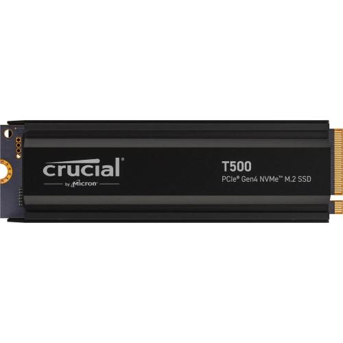 Crucial SSD T500 2TB PCie 4.0 Â NVMe w/Heatsink mod. CT2000T500SSD5