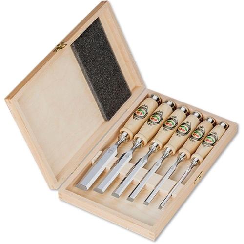 KIRSCHEN SET SCALPELLI 1101 HK 6 PZ IN CASSETTA DI LEGNO MOD. 1101000 EAN 4016649110655