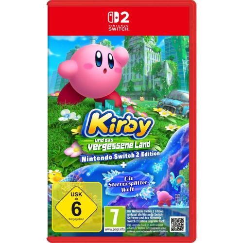 NINTENDO SWITCH 2 ED.+STAR SHARD WORLD-KIRBY & THE FORGOTTEN LAND MOD. 10016324 EAN 0045496312992