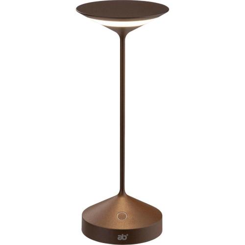 AB+ BY ABERT TEMPO LAMPADA DA TAVOLO PORT. CORTEN MOD. 9105517001 EAN 8007413904415