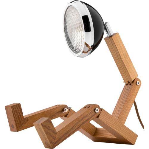 PIFFANY MR. WATTSON ORIGINAL LAMPADA DA TAVOLO FASHION BLACK MOD. 12V-SWR-FB EAN 5708311301230