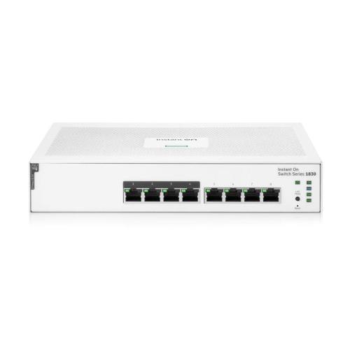HPE NETWORKING INSTANT ON 1830 SWITCH 8P GIT CL4 POE 65W MOD. JL811A#ABB EAN 0190017524177