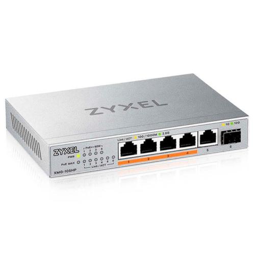 ZYXEL XMG-105 5 PORT 10/2.5G POE++ SWITCH MOD. XMG-105HP-EU0101F EAN 4718937631124