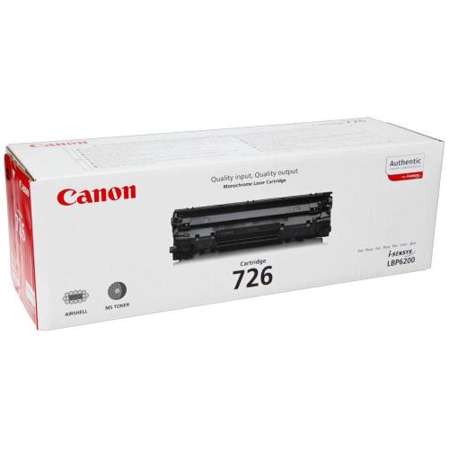 CANON TONER 726 NERO MOD. 3483B002 EAN 4960999675329