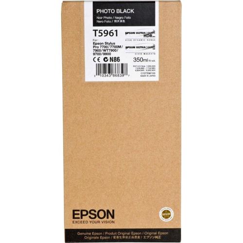 EPSON CARTUCCIA FOTO NERO T 596 350 ML T 5961 MOD. C13T596100 EAN 0010343868397