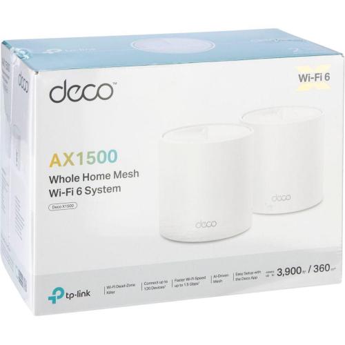 TP-LINK DECO X1500 (CONFEZ. DA 2 PZ) MOD. 5071462 EAN 4895252505108