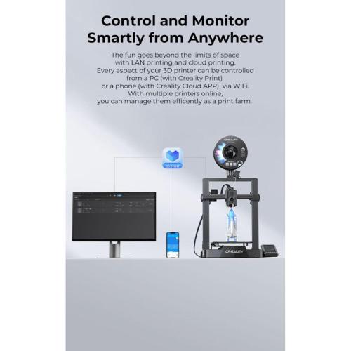 CREALITY ENDER-3 V3 KE STAMPANTE 3D MOD. 1001020531 EAN 6971636404170