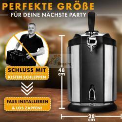 CLATRONIC BZ 3740 INOX BEER DISPENSER MOD. 263920 EAN 4006160040241