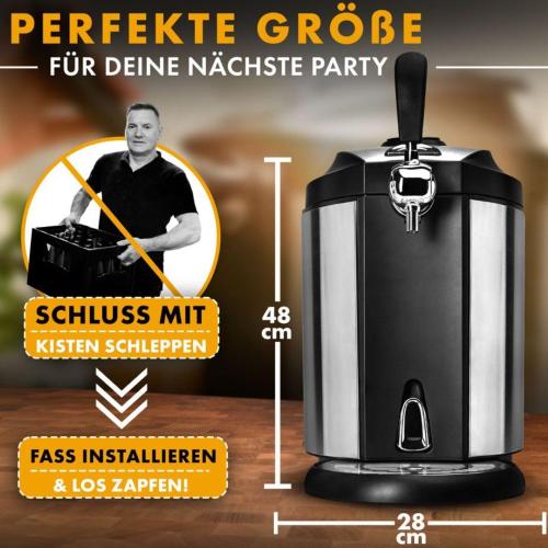 CLATRONIC BZ 3740 INOX BEER DISPENSER MOD. 263920 EAN 4006160040241