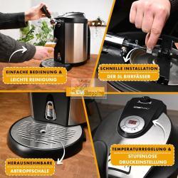 CLATRONIC BZ 3740 INOX BEER DISPENSER MOD. 263920 EAN 4006160040241