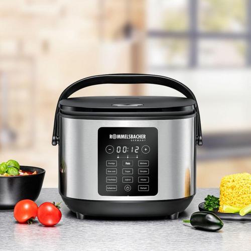 ROMMELSBACHER MRK 650 MULTI RICE COOKER, BLACK MOD. MRK 650 EAN 4001797008626