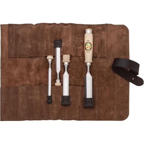 KIRSCHEN SET SCALPELLI 4 PZ. CUSTODIA DI PELLE 10-16-20-26 MOD. 1151002 EAN 4016649151115