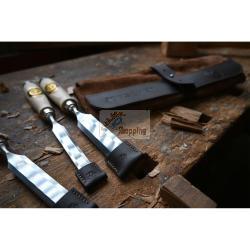 KIRSCHEN SET SCALPELLI 4 PZ. CUSTODIA DI PELLE 10-16-20-26 MOD. 1151002 EAN 4016649151115