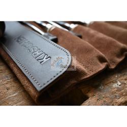 KIRSCHEN SET SCALPELLI 4 PZ. CUSTODIA DI PELLE 10-16-20-26 MOD. 1151002 EAN 4016649151115