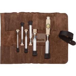 KIRSCHEN SET SCALPELLI 6 PZ. CUSTODIA PELLE 6-10-12-16-20-26 MOD. 1171002 EAN 4016649171014