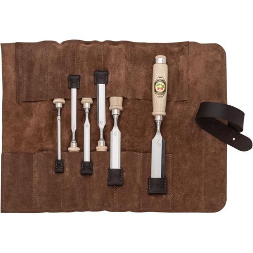 KIRSCHEN SET SCALPELLI 6 PZ. CUSTODIA PELLE 6-10-12-16-20-26 MOD. 1171002 EAN 4016649171014