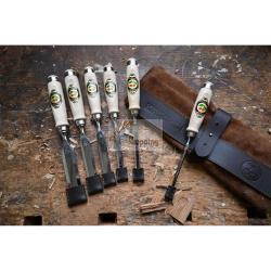 KIRSCHEN SET SCALPELLI 6 PZ. CUSTODIA PELLE 6-10-12-16-20-26 MOD. 1171002 EAN 4016649171014