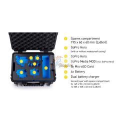 B&W ACTION.CASE PP.117 NERO PER GOPRO HERO 9-13 MOD. PP.117.B.GOPRO13 EAN 4031541765307