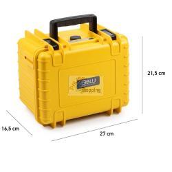 B&W DRONE.CASE PP.66 GIALLO PER DJI MINI 5 MOD. PP.66.Y.MINI5 EAN 4031541768292