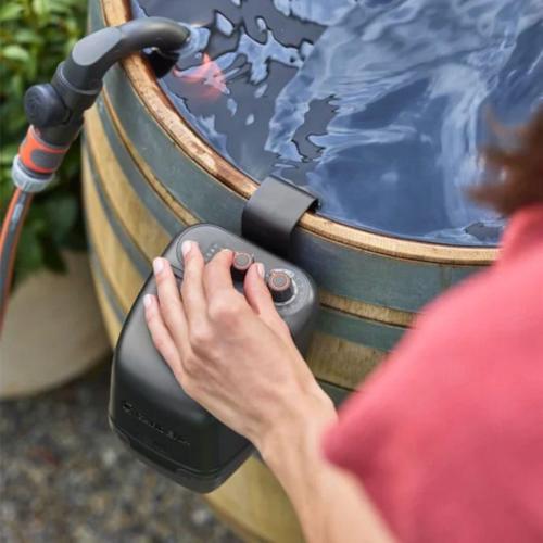 GARDENA 2400 COMFORT-AUTOMATIC AKKU-REGENFASSPUMPE 18V MOD. 14605-20 EAN 4066407028074