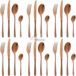 SAMBONET TASTE PVD SERVIZIO 24PZ RAME ANTICO MONOBLOCCO MOD. 52453C-81 EAN 8014808164484