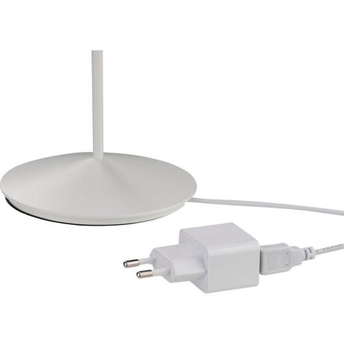 AB+ BY ABERT LOGO LAMPADA DA TAVOLO PORTAT. BIANCO MOD. 9101317004 EAN 8007413913530