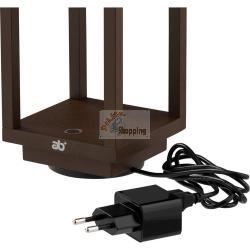 AB+ BY ABERT RESORT LAMPADA DA TAVOLO PORTAT. CORTEN MOD. 9105517002 EAN 8007413904385