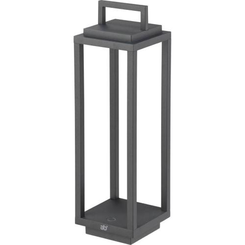 AB+ BY ABERT RESORT LAMPADA DA TAVOLO PORTATILE ANTRACITE MOD. 9107817002 EAN 8007413904392