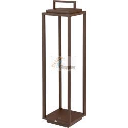 AB+ BY ABERT RESORT MAXI LAMPADA DA TAVOLO PORTAT. CORTEN MOD. 9105517003 EAN 8007413906853