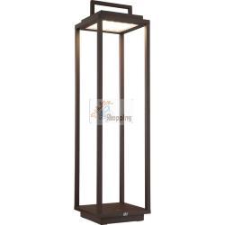 AB+ BY ABERT RESORT MAXI LAMPADA DA TAVOLO PORTAT. CORTEN MOD. 9105517003 EAN 8007413906853