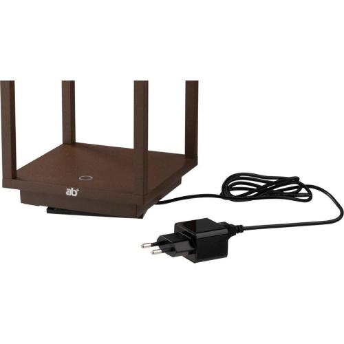 AB+ BY ABERT RESORT MAXI LAMPADA DA TAVOLO PORTAT. CORTEN MOD. 9105517003 EAN 8007413906853