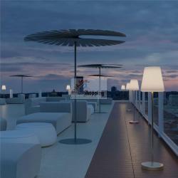 NEW GARDEN LOLA SLIM 120 LED LAMPADA DA TERRA OTTONE MOD. LUMLLS120BRSSNW EAN 8435578501178