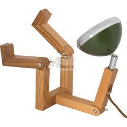 PIFFANY MR. WATTSON - MINI LAMPADA DA TAVOLO, ARMY GREEN MOD. MIN-SWR-AG EAN 5708311303005