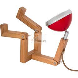 PIFFANY MR. WATTSON - MINI LAMPADA DA TAVOLO, FLASH RED MOD. MIN-SWR-FR EAN 5708311302985