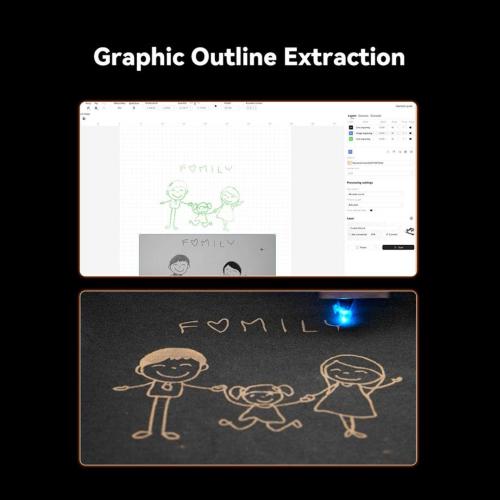 CREALITY FALCON A1 10W LASERGRAVIERER MOD. 1005010223 EAN 6977905740116