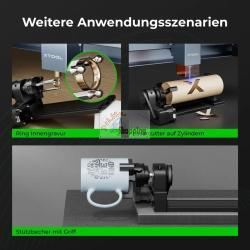 XTOOL RA2 PRO ROTARY EXTENSION FOR ALL XTOOL MASCHINES MOD. P5010279 EAN 6928819521056