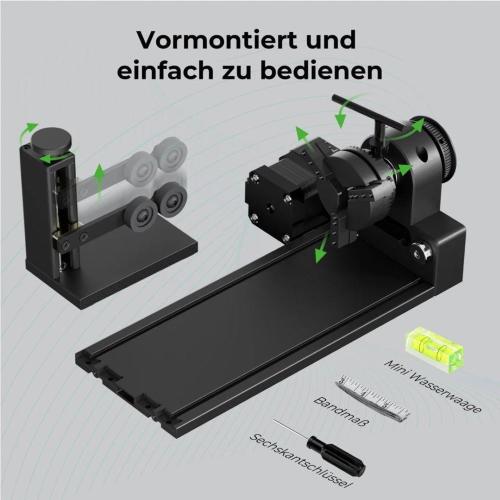 XTOOL RA2 PRO ROTARY EXTENSION FOR ALL XTOOL MASCHINES MOD. P5010279 EAN 6928819521056