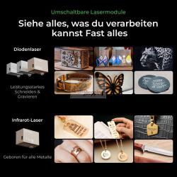 XTOOL S1 40W DARK MOD. P1030509 EAN 6928819520806