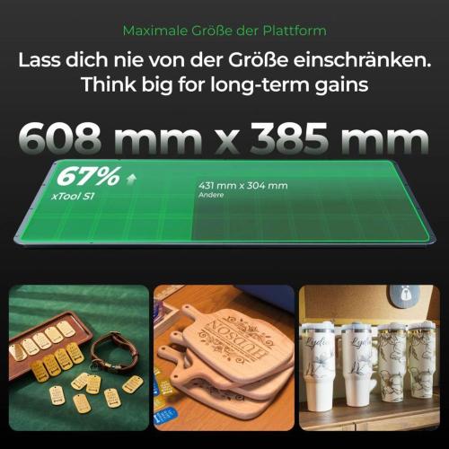 XTOOL S1 40W DARK MOD. P1030509 EAN 6928819520806