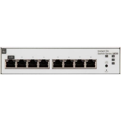 HPE NETWORKING INSTANT ON 1830 SWITCH 8P GIGABIT MOD. JL810A#ABB EAN 0190017523545