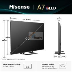 HISENSE 65A7Q MOD. 20016065 EAN 6942351420615