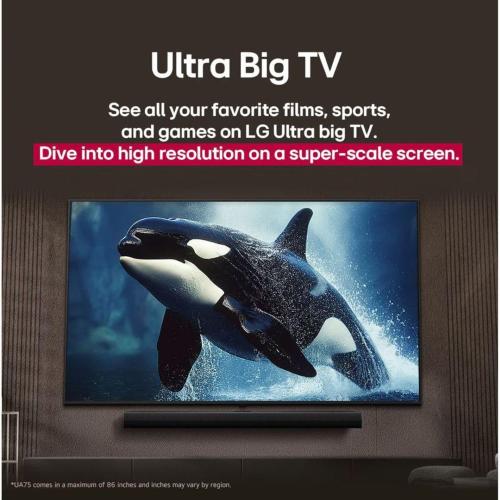 LG 43UA74006LB NERO MOD. 43UA74006LB EAN 8806096530054