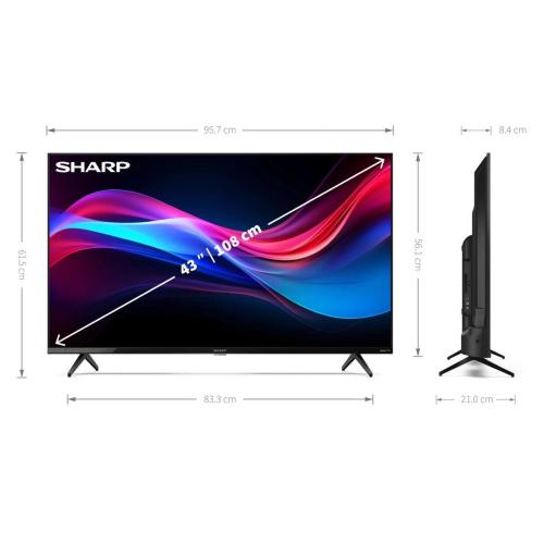 SHARP 43GJ4225E MOD. 4T-C43GJ4225E EAN 5905683270755
