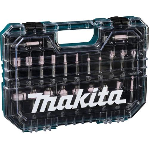 MAKITA SET DI FRESE 8MM 22 PZ. MOD. D-74778 EAN 0088381590228