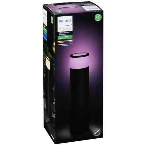 PHILIPS HUE CALLA ESTENSIONE LED PALO DA ESTERNO NERO MOD. 1743730P7 EAN 8718696170557