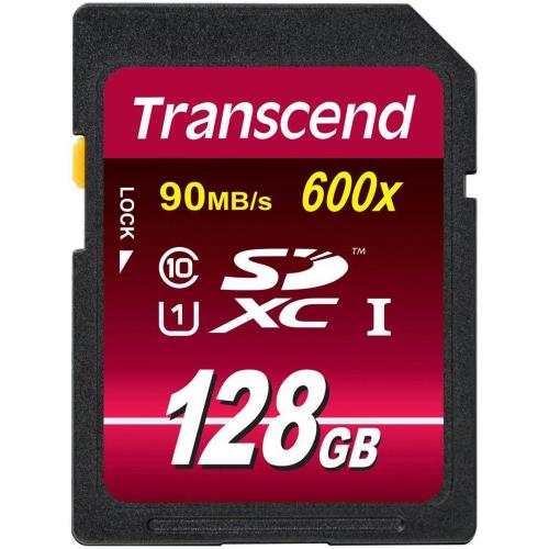 TRANSCEND SDXC 128GB CLASS10 UHS-I 600X ULTIMATE MOD. TS128GSDXC10U1 EAN 0760557826507